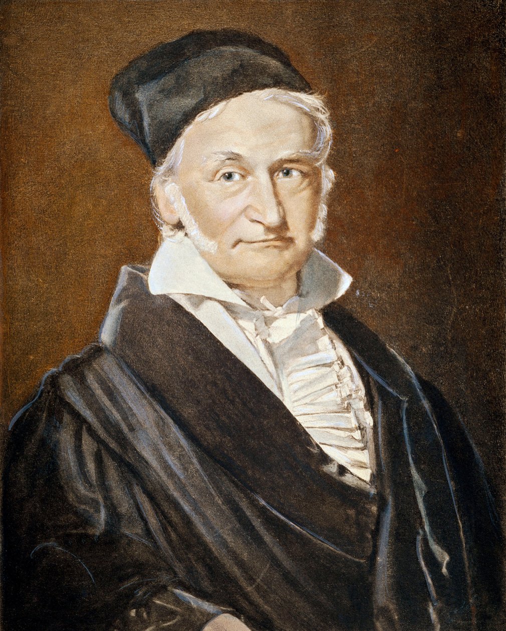 Johann Carl Friedrich Gauss, trykk ca. 1830 av Unbekannter Künstler