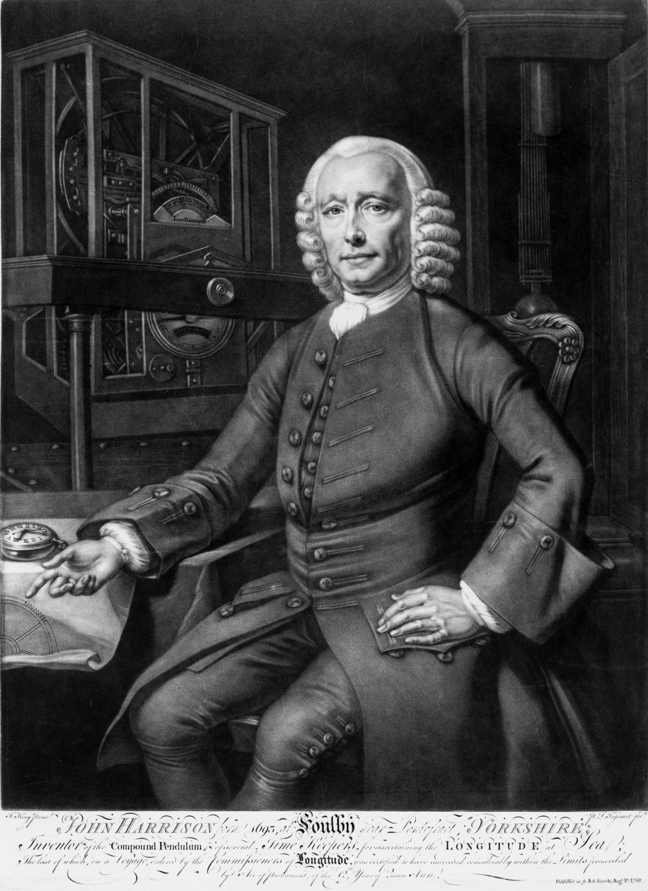John Harrison, engelsk oppfinner og horolog av Unbekannt