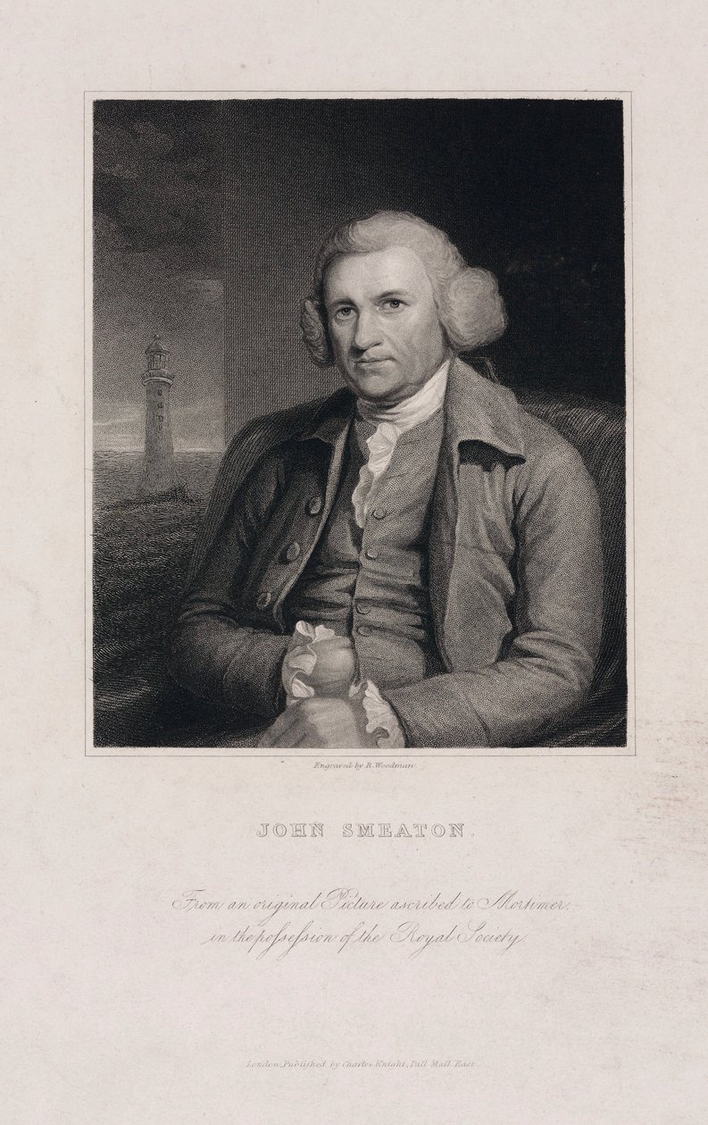 John Smeaton, engelsk mekanisk og sivilingeniør, ca 1770-tallet av Unbekannt