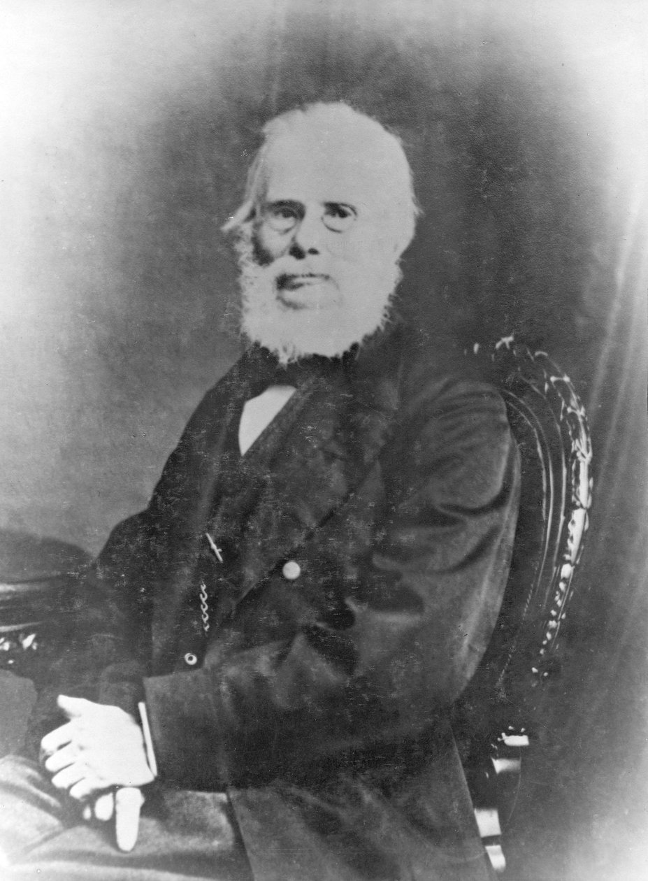 John Stringfellow, engelsk pionerflyger, ca 1875 av Unbekannt