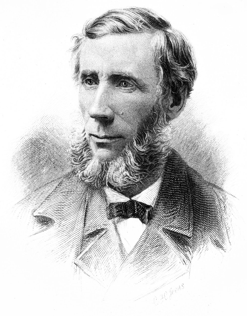 John Tyndall , britisk fysiker, ca 1880-tallet av Unbekannt