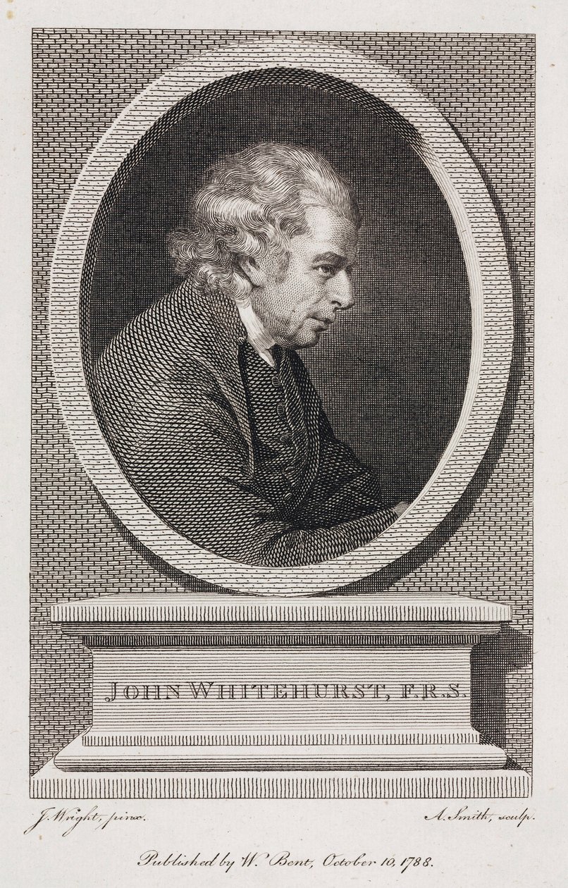John Whitehurst, engelsk horolog, ca 1783 av Unbekannt