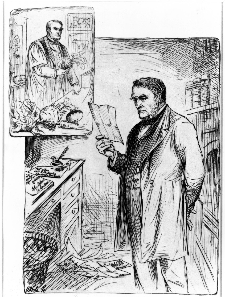 John Wilson, britisk landbruker, ca 1860 av Unbekannt