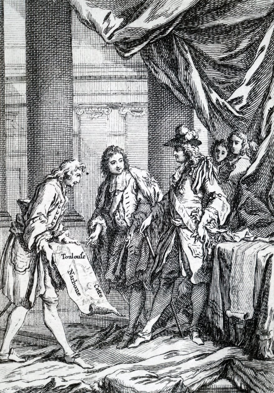 Kong Ludvig XV av Frankrike. av Unbekannt