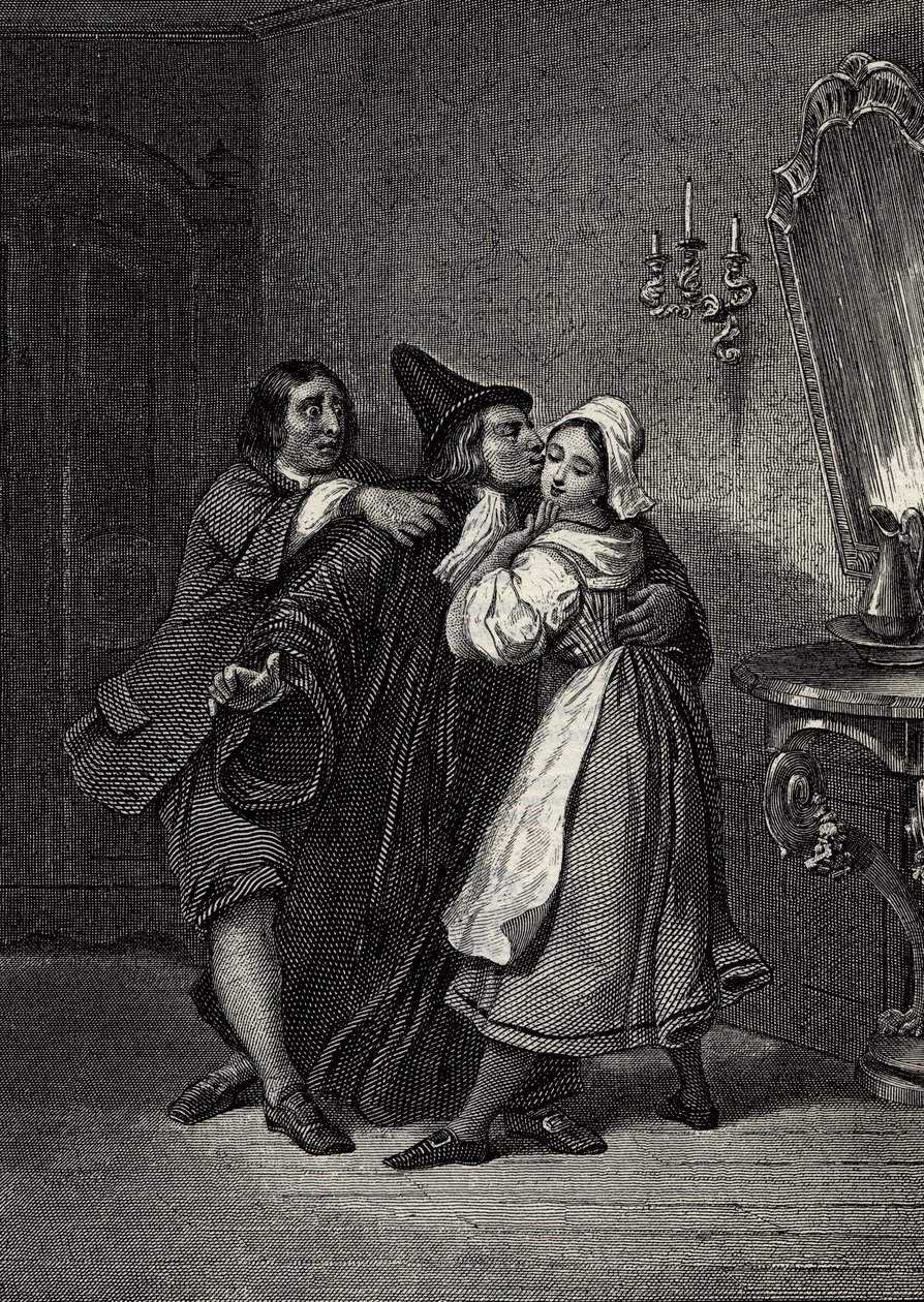 Doktoren til tross for seg selv, spilt av Jean Baptiste Poquelin dit Moliere av Unbekannt
