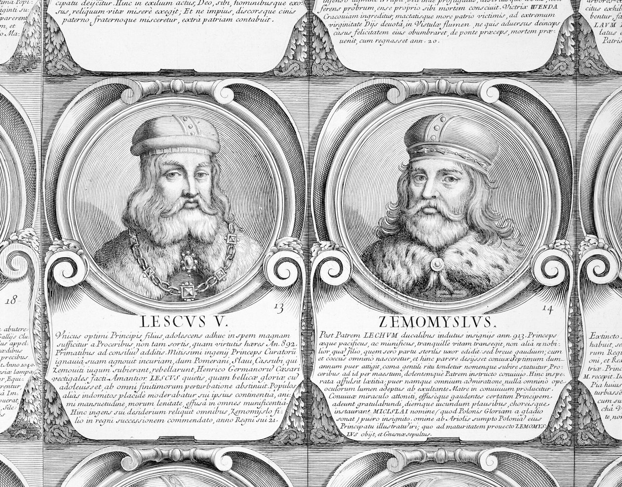 Lestko og Siemomysl, no. 13 og 14 fra 