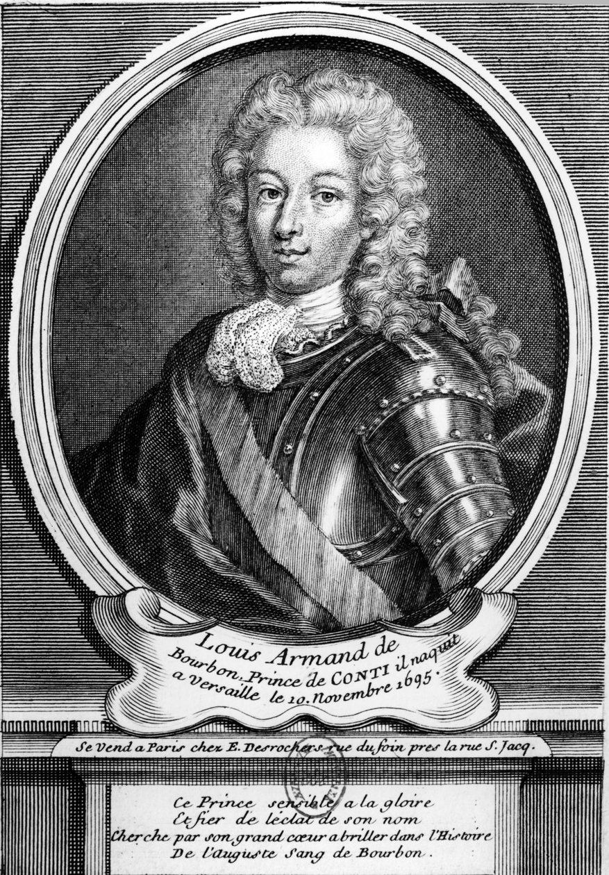 Louis Armand II, prins av Conti - Louis-Armand de Bourbon-Conti (1695-1727) - Louis Armand de Bourbon, prins av Conti (f. 1695 i Versailles) av William M. Timlin