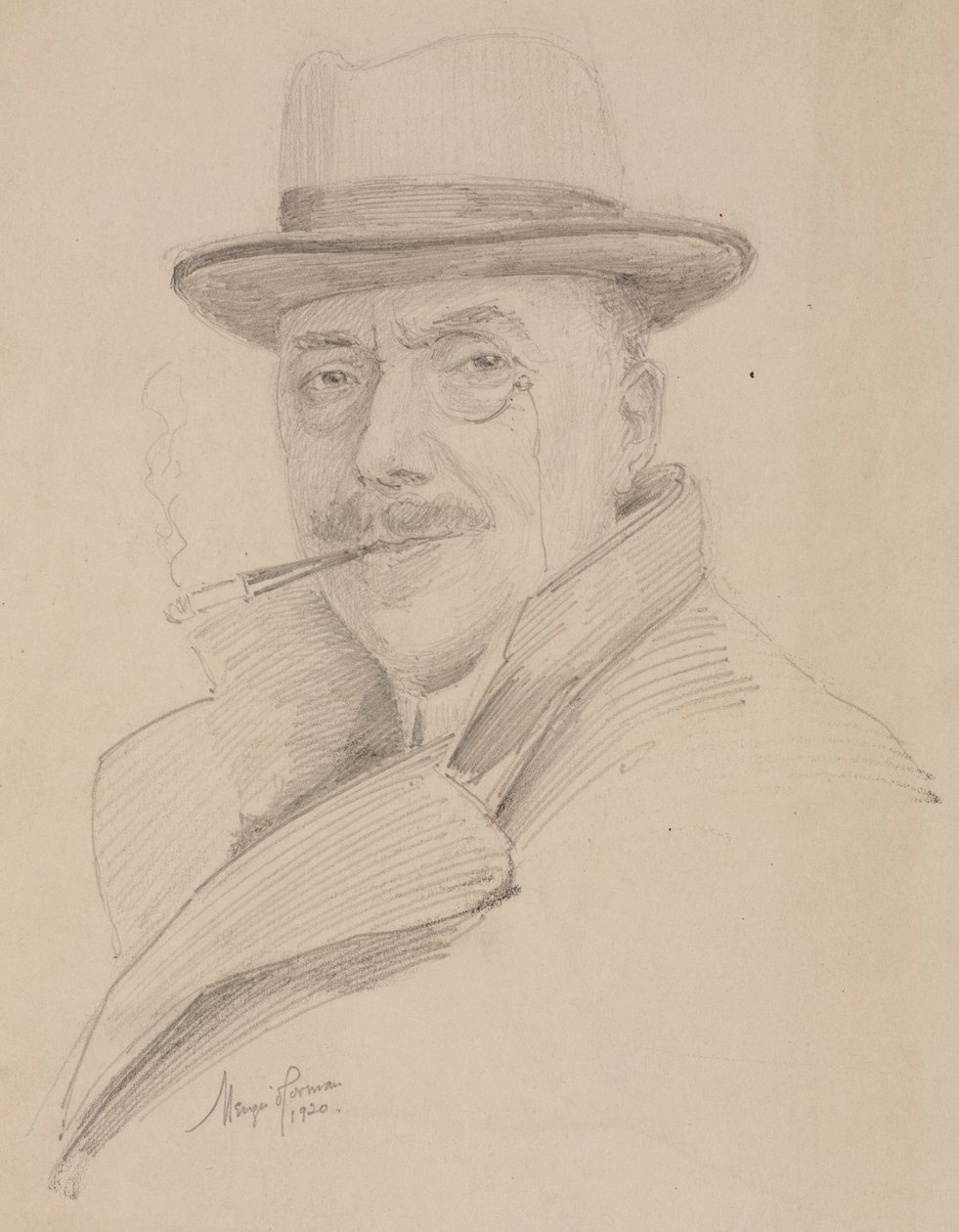 Mervyn O'Gorman , britisk luftfartsdesigner av Unbekannter Künstler