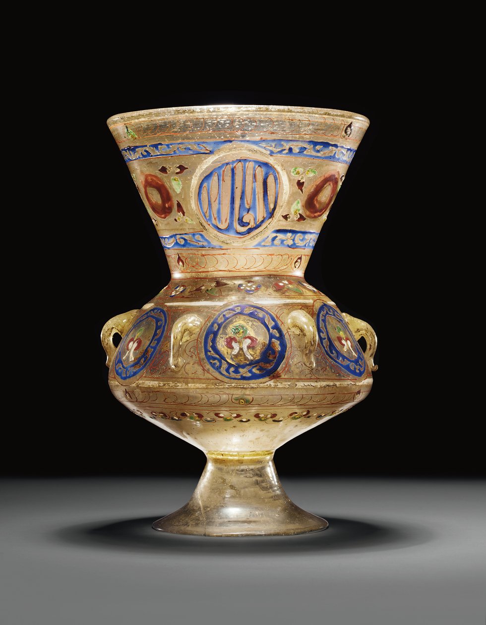 Moskelampe, Mamluk Egypt eller Syria, slutten av 1300-tallet - begynnelsen av 1400-tallet av Unbekannt