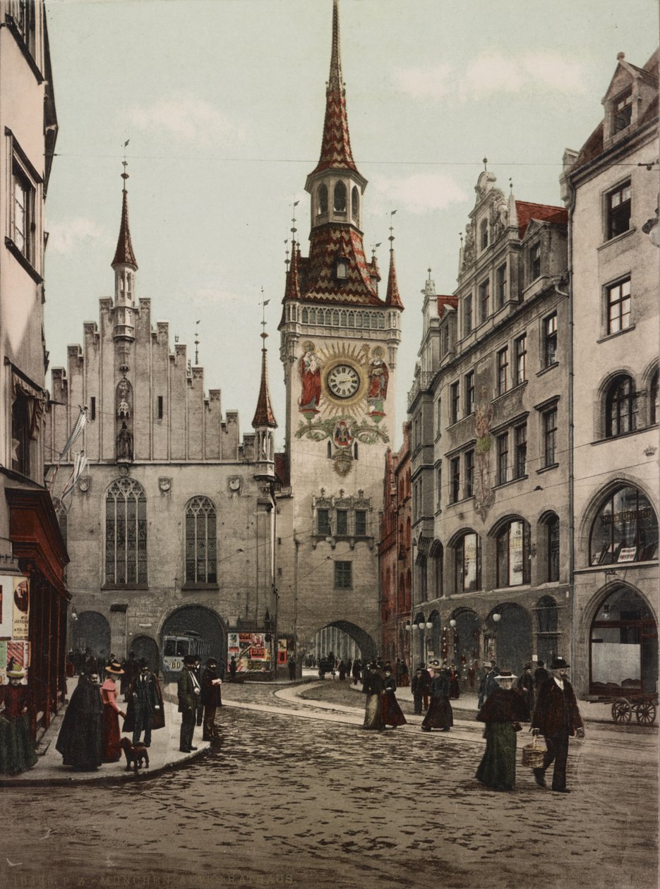 München rådhus, 1890-90 av Unbekannt