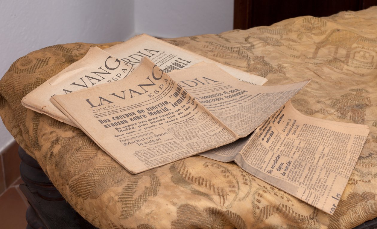 Museum Museu Comarcal de l'Urgell. Noen aviser, Vanguardia av Unbekannt