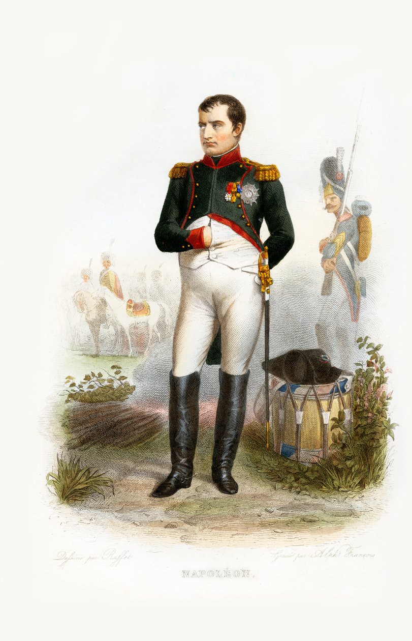 Napoleon Bonaparte av Unbekannter Künstler