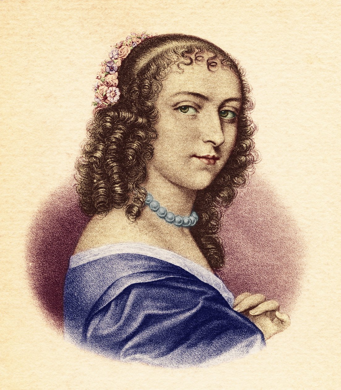 Ninon de Lenclos. Fransk forfatter, kurtisane og beskytter av kunsten (1620-1705). av Unbekannt