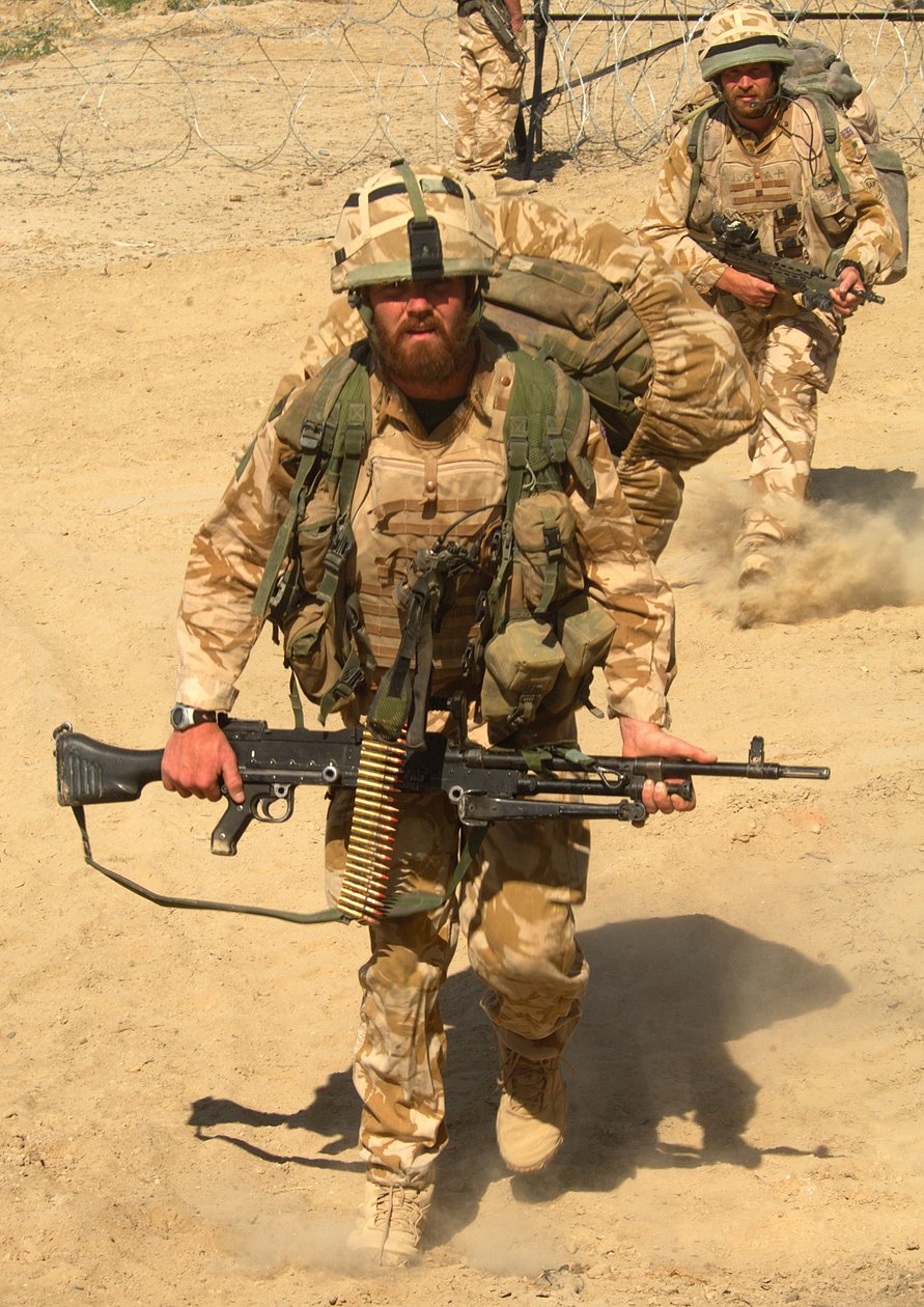 Operasjon Glacier 4 i distriktet Garmsir, Helmand (Op Herrick V), Afghanistan av Unbekannt
