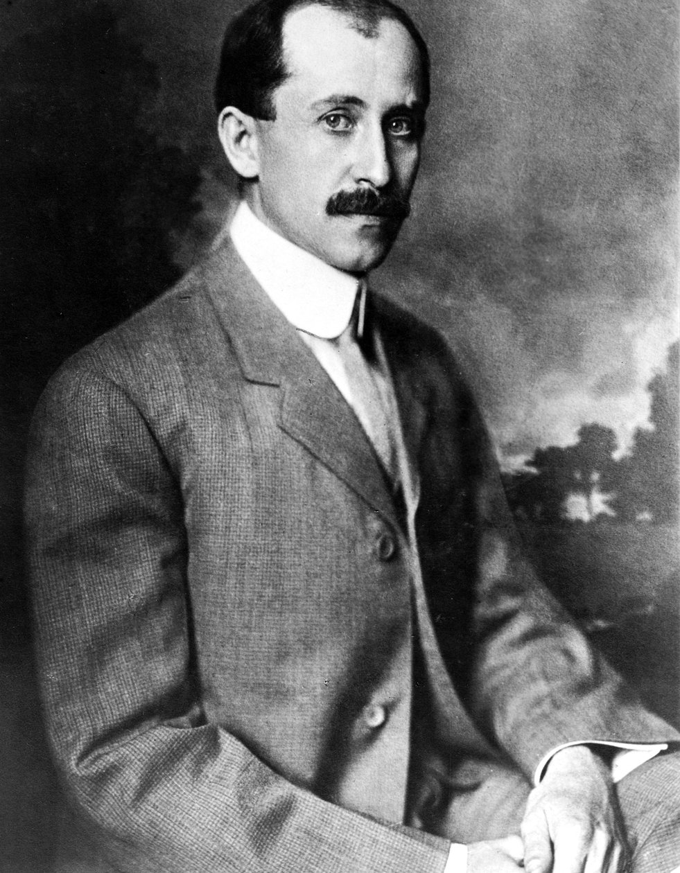 Orville Wright, amerikansk flyger, ca 1905 av Unbekannt