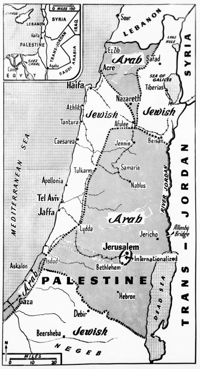 Forslag om staten Palestina av Unbekannt
