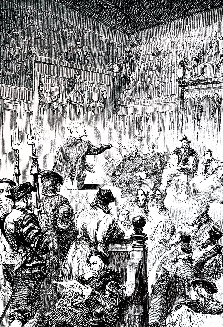 Paracelsus taler for sin sak. av Unbekannt