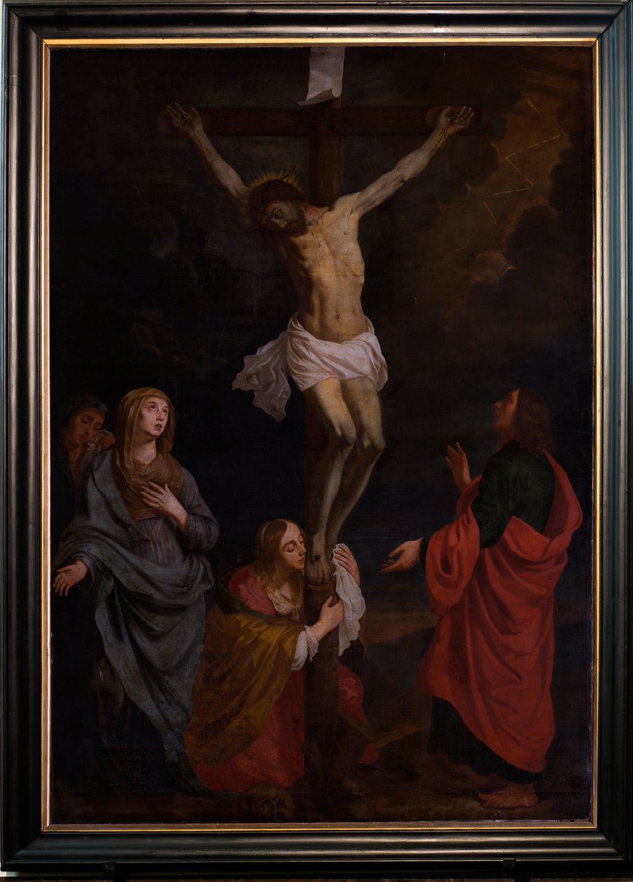 Sognekirke (Sognekirken Vår Frue av himmelfarten). Interiør. Maleri. av Unbekannter Künstler