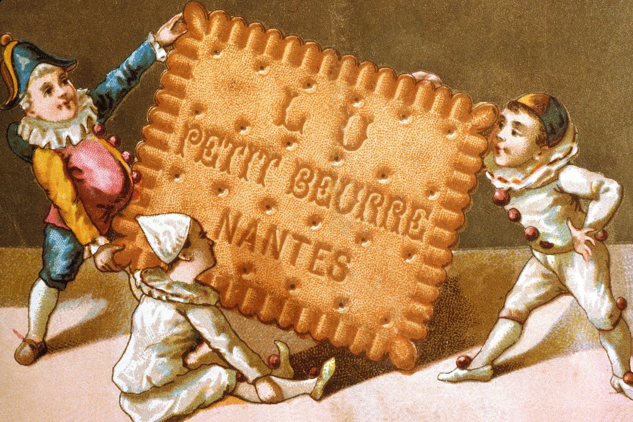 Petit beurre Lu - Loire Atlantique N* 206 - Nantes - Museum for dekorativ kunst - Utstilling ""Biscuiterie Nantaise"" - 0196129 av Unbekannt