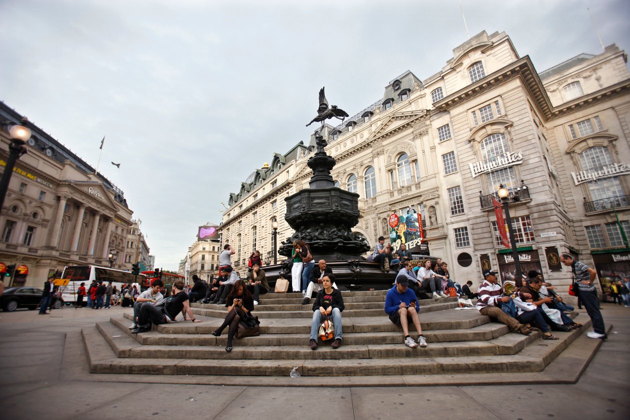 Piccadilly Circus, London (bilde) av Unbekannt