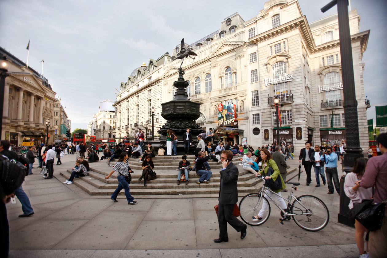 Piccadilly Circus, London (bilde) av Unbekannt