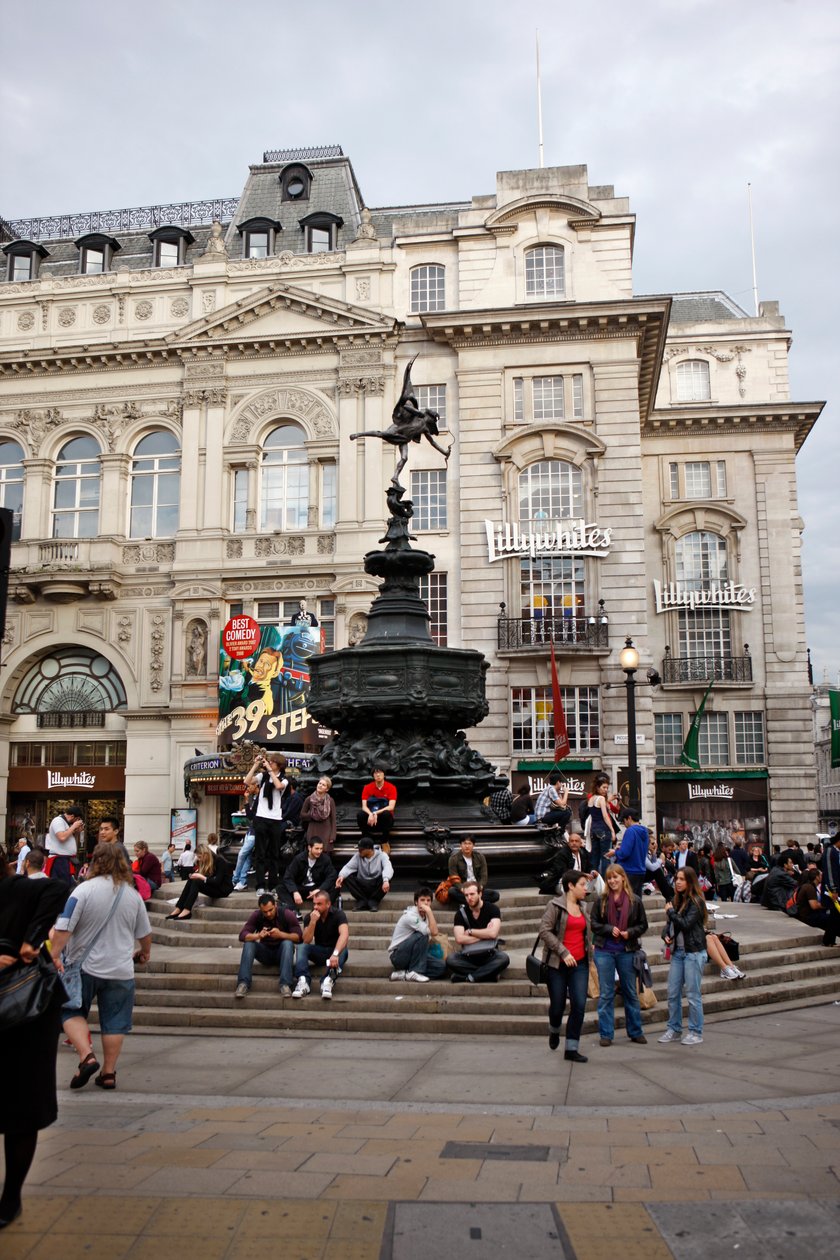 Piccadilly Circus, London (bilde) av Unbekannt