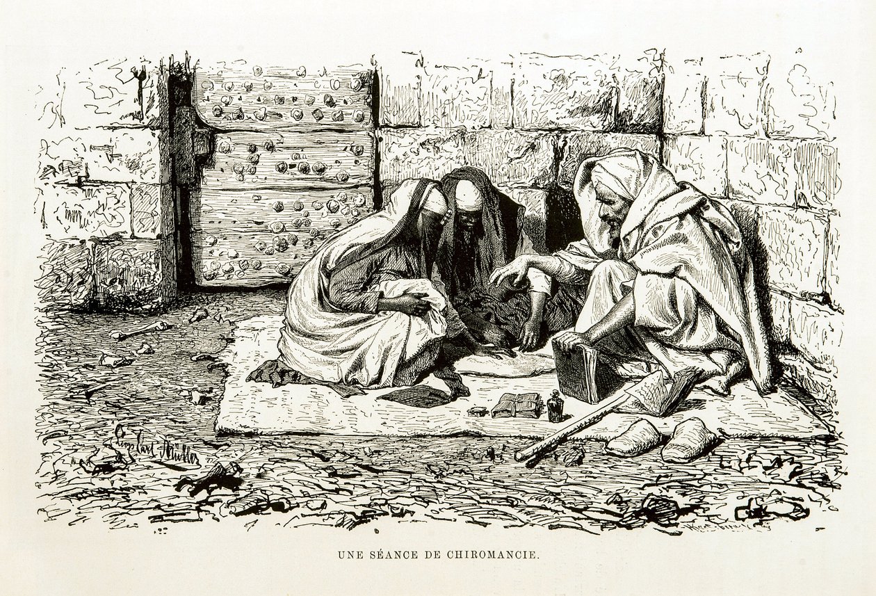Piratkopiering i Egypt - Illustrasjon fra Atlas of Egypt av Unbekannter Künstler