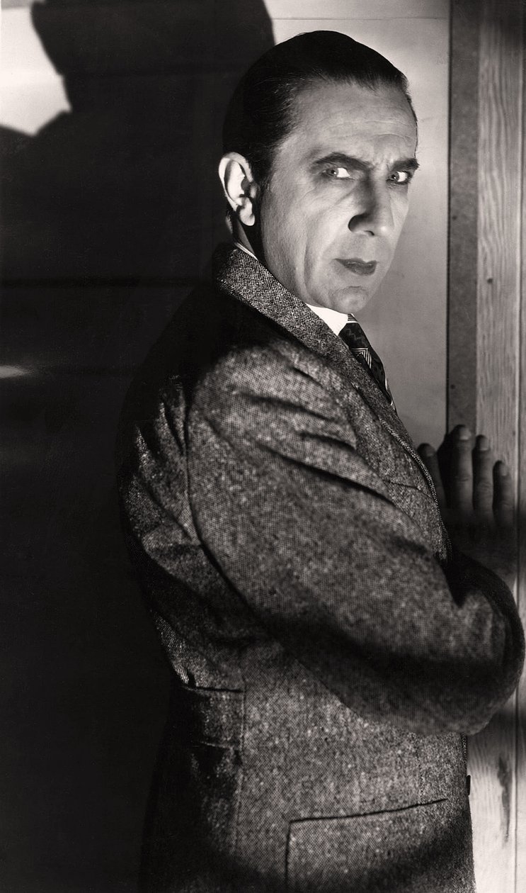 Portrett av Bela Lugosi, ca. 1930 (sepia-bilde) av Unbekannt