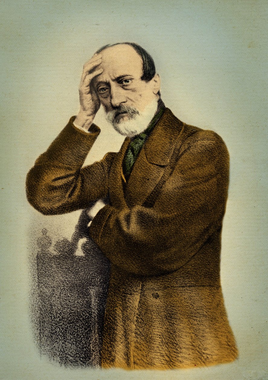 Portrett av Giuseppe Mazzini av Unbekannter Künstler