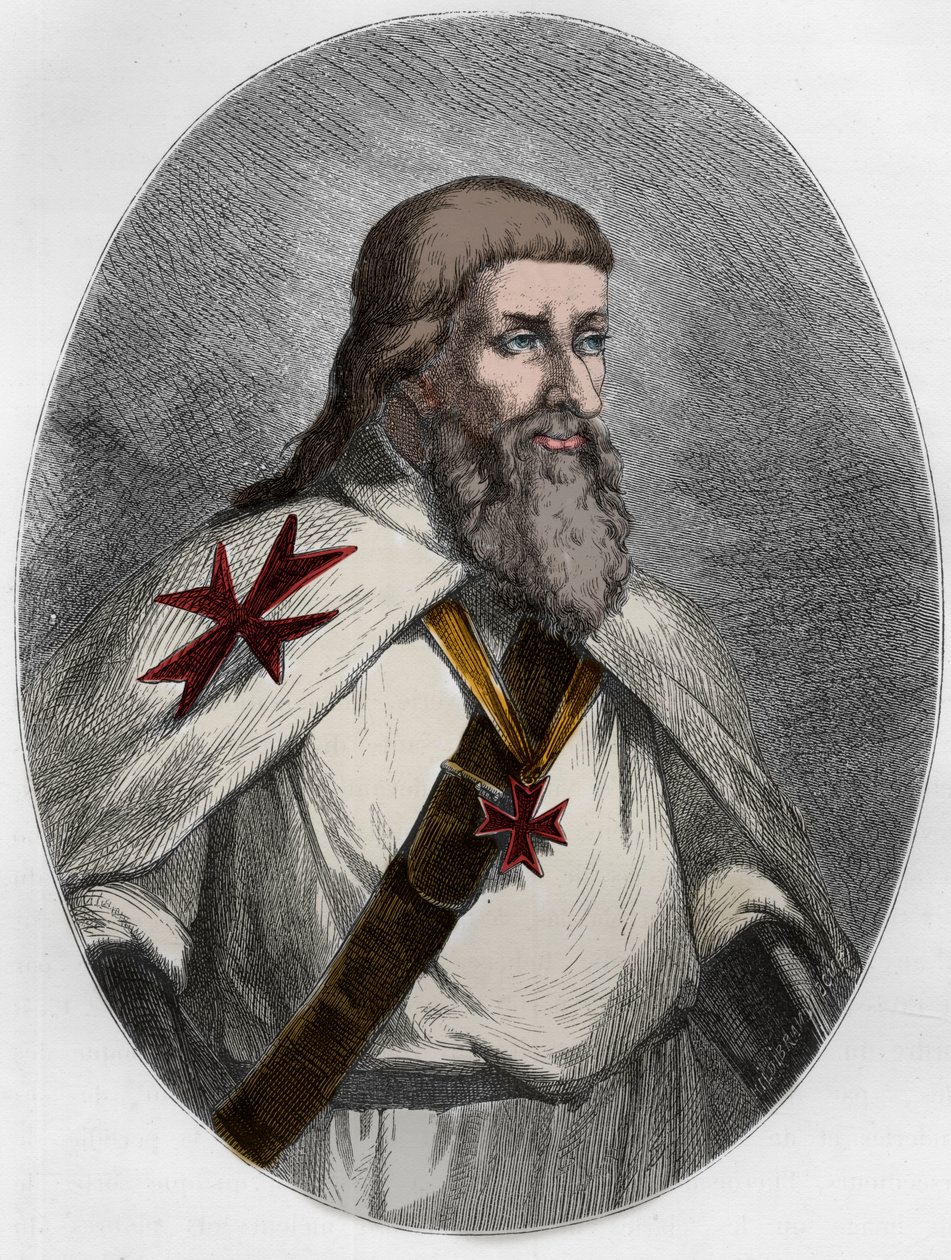 Portrett av James av Molay av Unbekannt