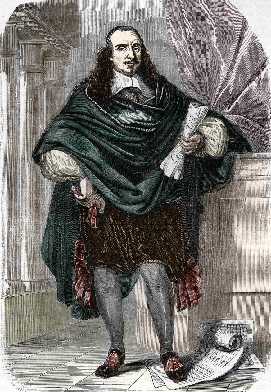 Portrett av Pierre Corneille av Unbekannter Künstler