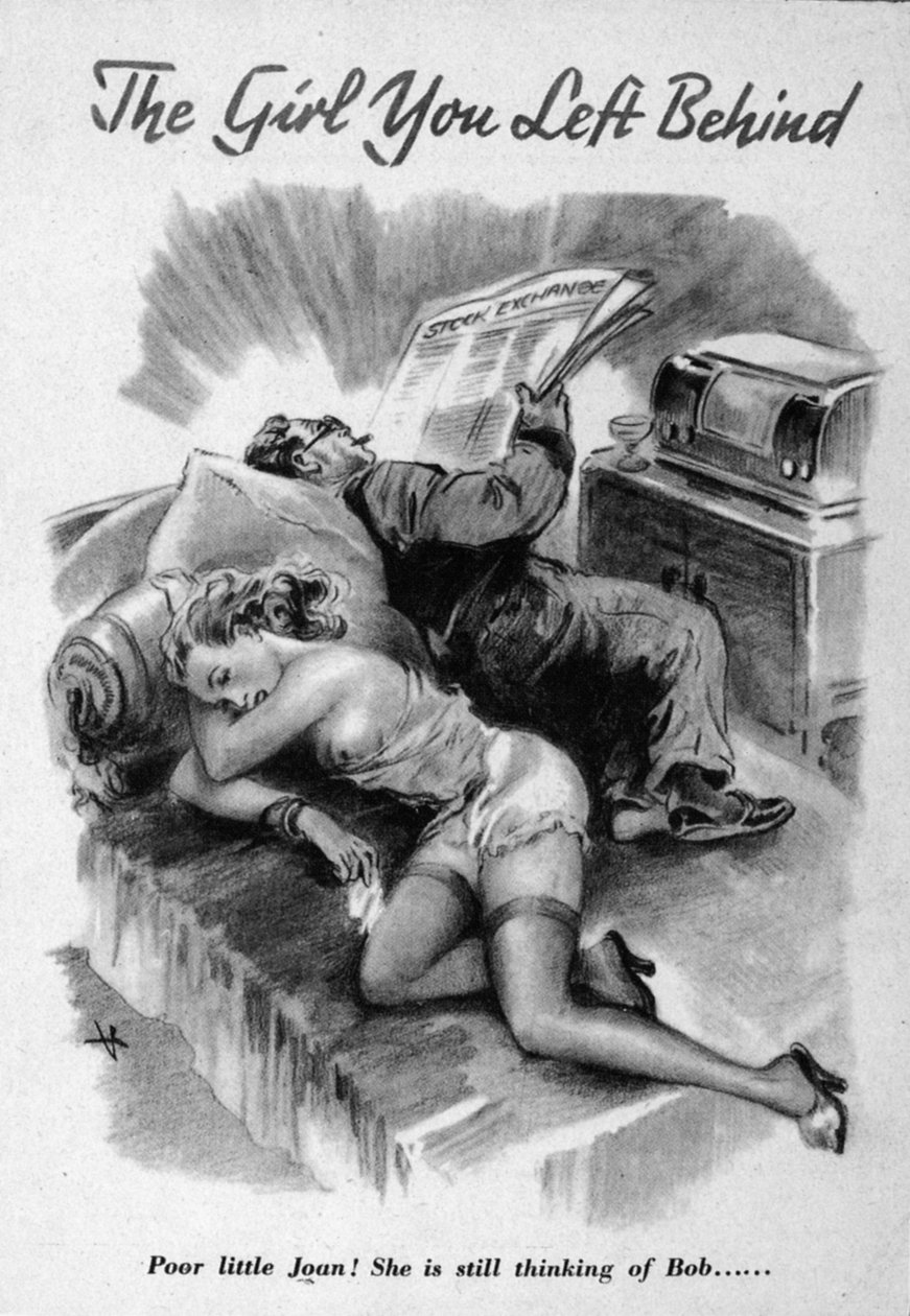Propaganda. Jenta du forlot. 1941 av Unbekannt