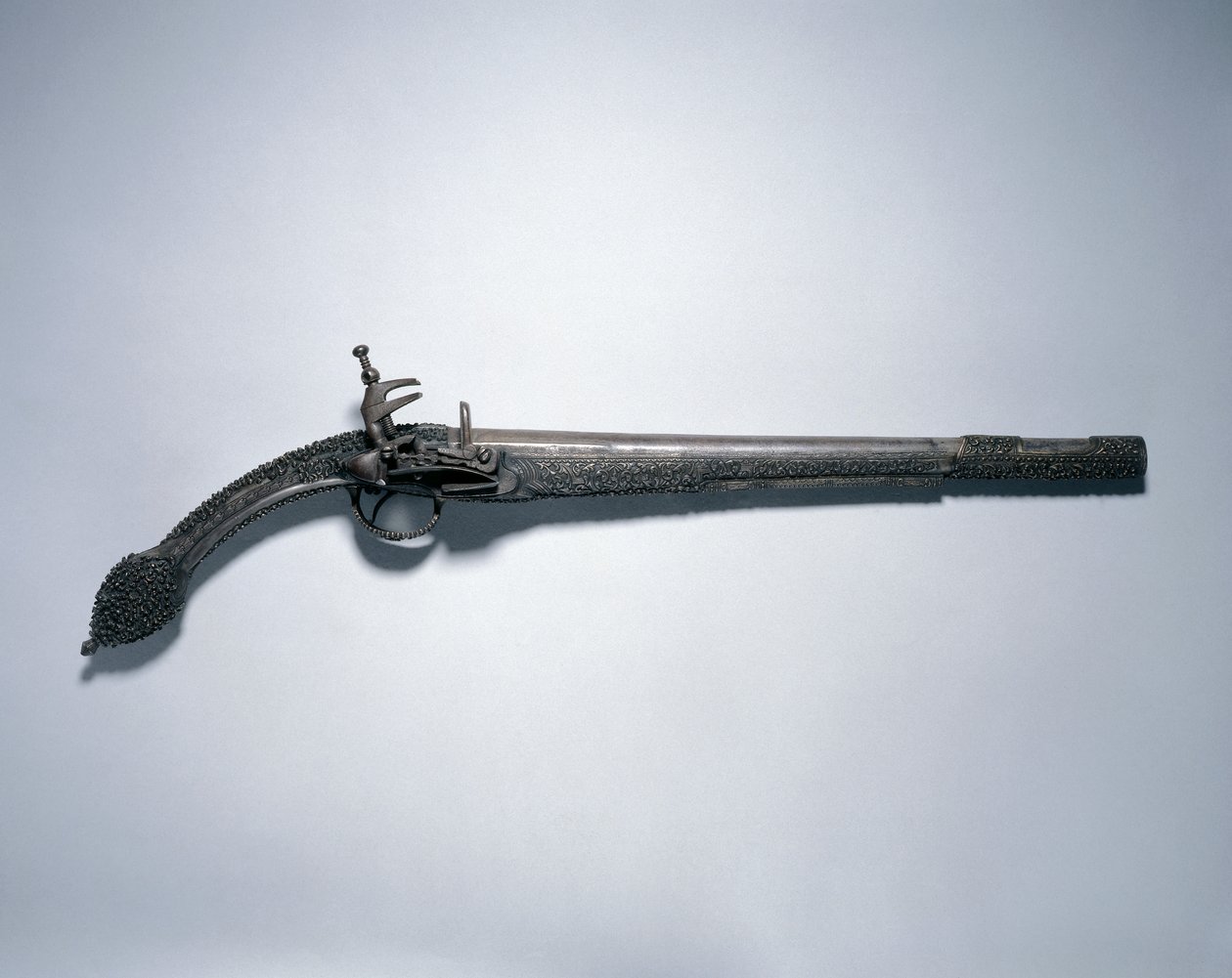"Rat-tailed" Miquelet-Lock Pistol, Balkan, slutten av 1700-tallet - begynnelsen av 1800-tallet av Unbekannt