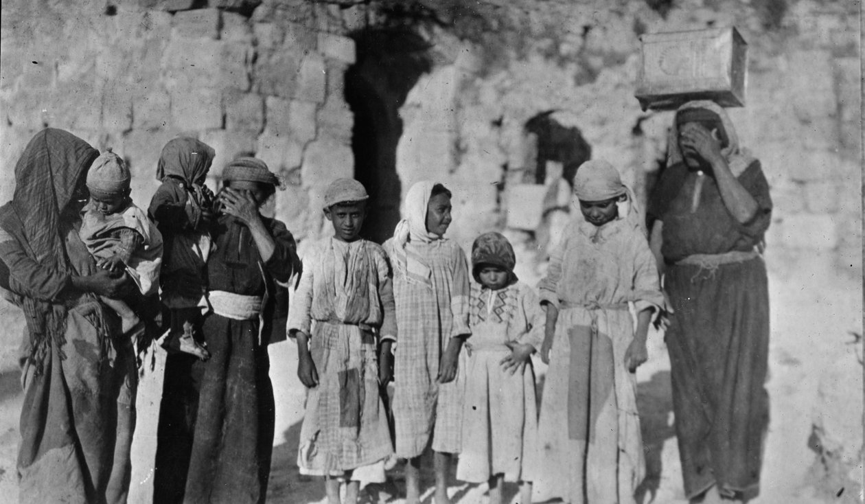 Flyktninger, Palestina av Unbekannter Künstler