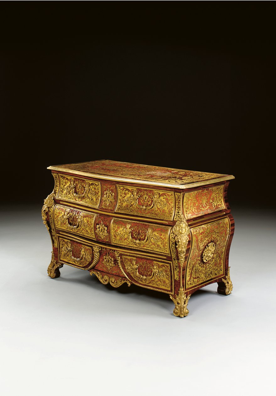 Regence Boulle intarsia kommode, 1700-1800-tallet av Unbekannt