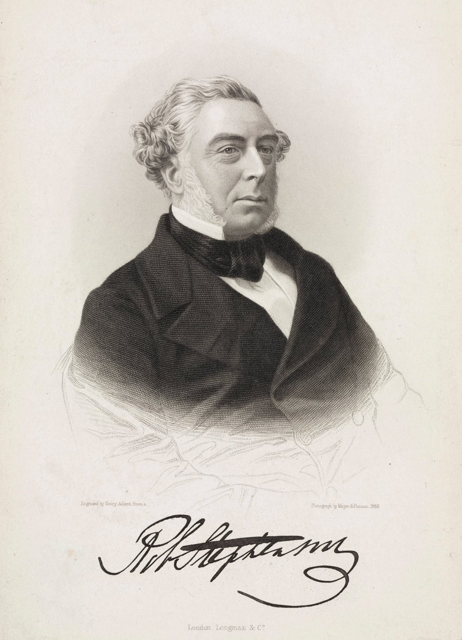 Robert Stephenson, engelsk mekanisk og sivilingeniør, ca 1850-tallet av Unbekannt