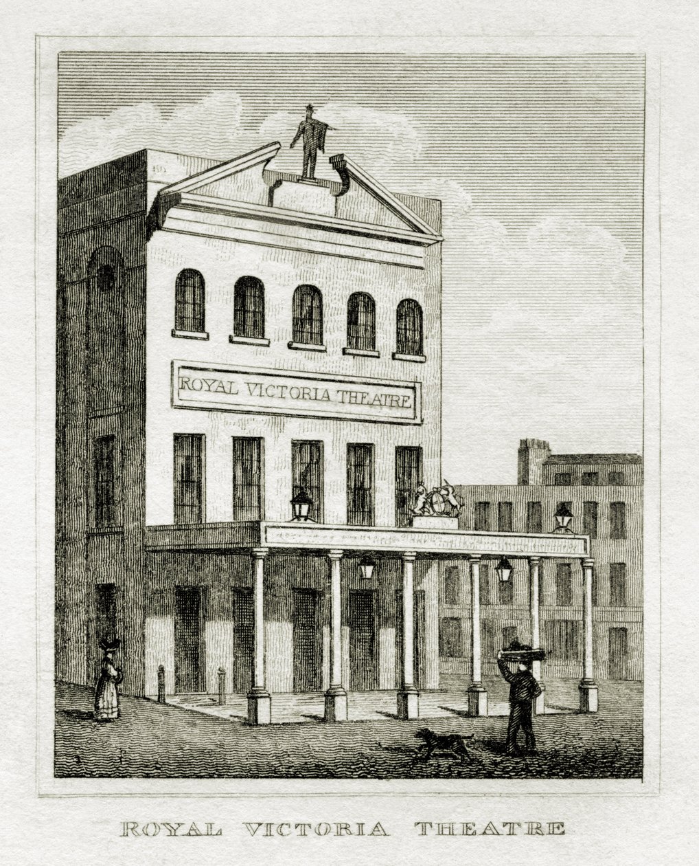Royal Victoria Theatre av Unbekannt