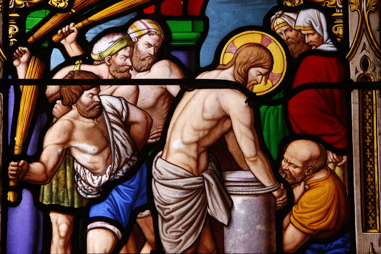Saint Aignan Church The Passion of Christ, Chartres, Frankrike av Unbekannt