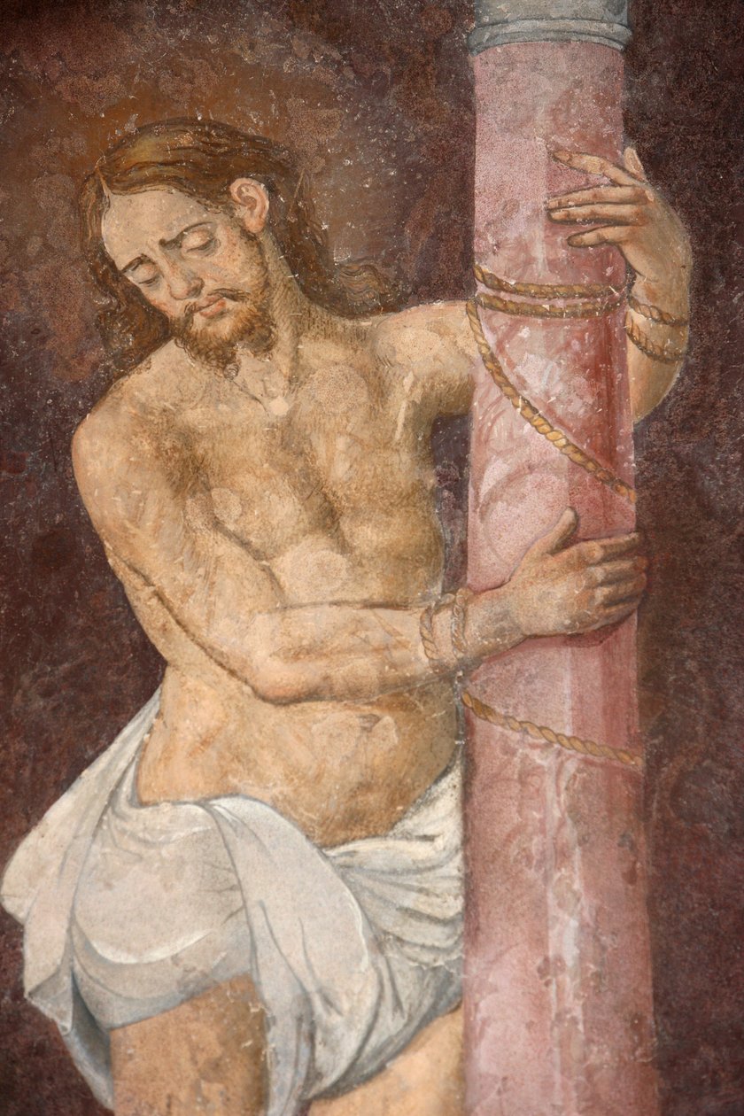 San Jeronimos kirke. Uavgjort Kristus Madrid Spania av Unbekannt