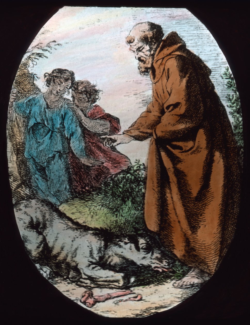 Scene av livet til den hellige Frans av Assisi av Unbekannter Künstler