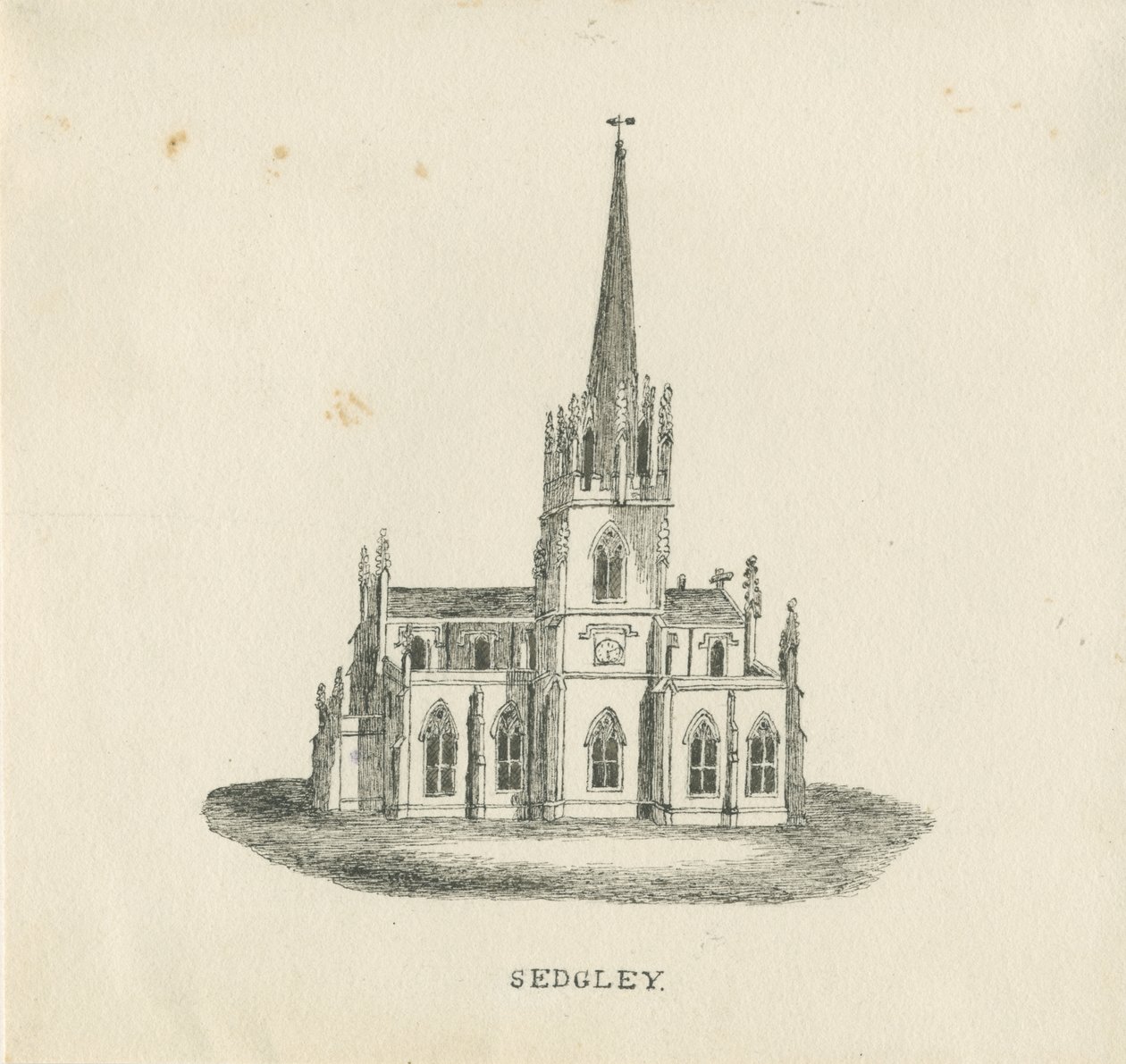 Sedgley kirke av Unbekannt