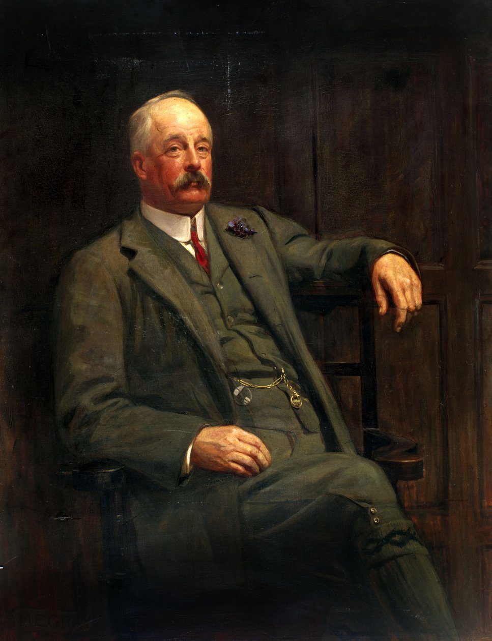 Sir Frederick Harrison, LNWR General Manager, tidlig på 1900-tallet av Unbekannter Künstler