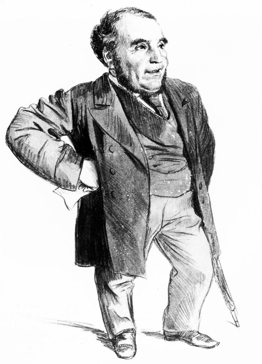 Sir John Pender, engelsk pioner innen sub-marine telegrafi, c 1870 av Unbekannt