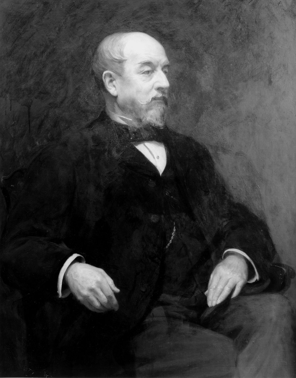 Sir John Pender, engelsk pioner innen sub-marine telegrafi, c 1880 av Unbekannt