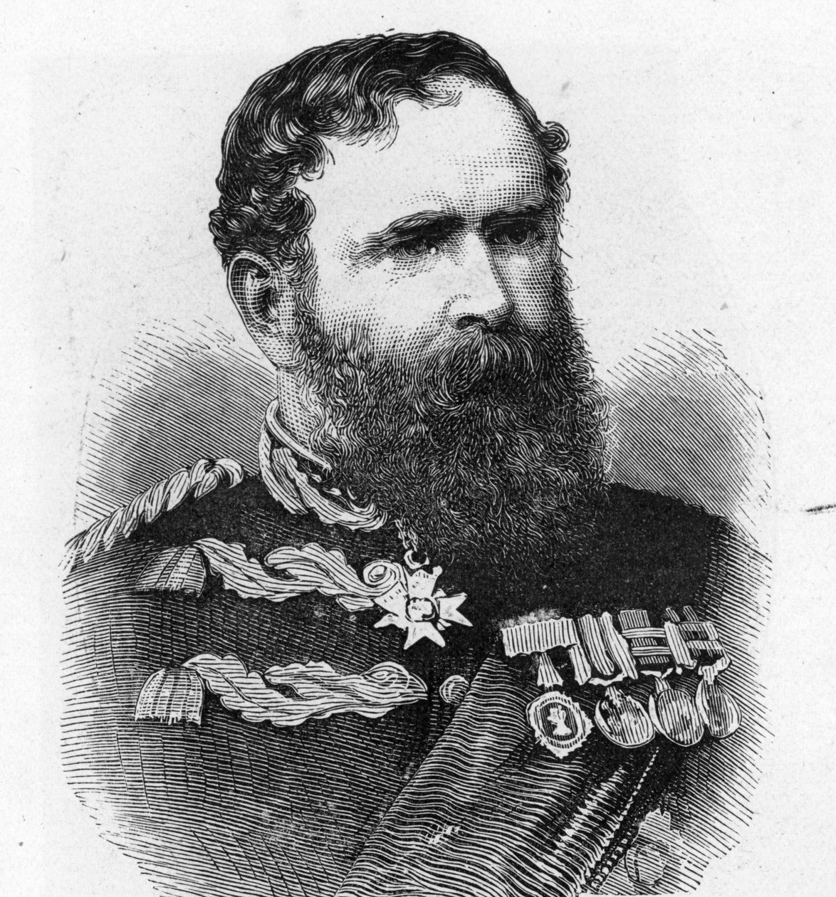 Sir Peter Stark Lumsden (litho) av Unbekannt