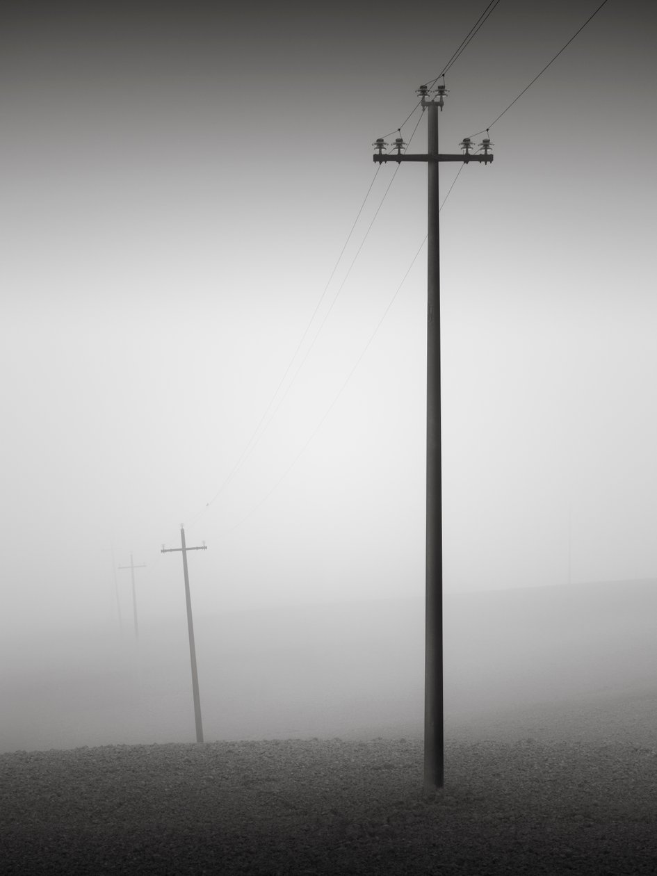 Solidarity, Toscana, Italia, 2015 (s/hvitt-bilde) av Leopold Blonder