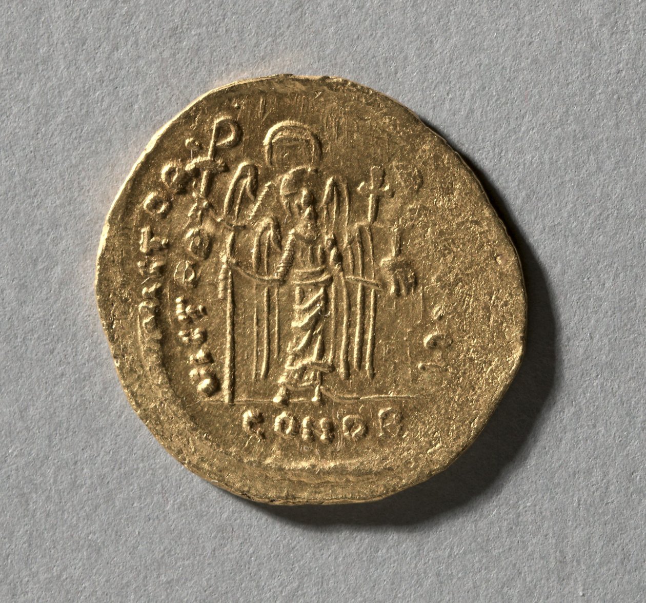Solidus av Maurice Tiberius, 583-602 av Unbekannt