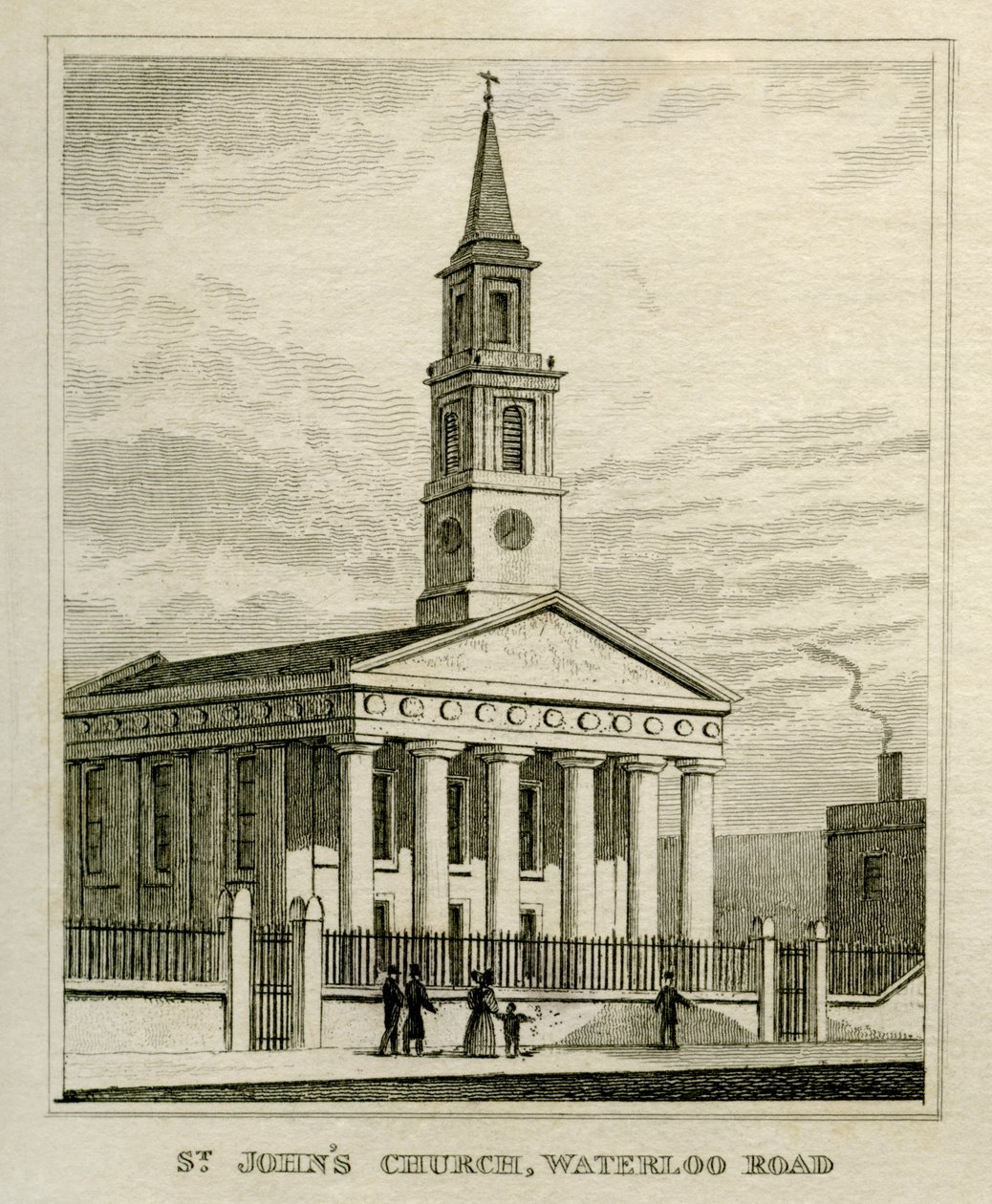 St John's Church, Waterloo Road av Unbekannt