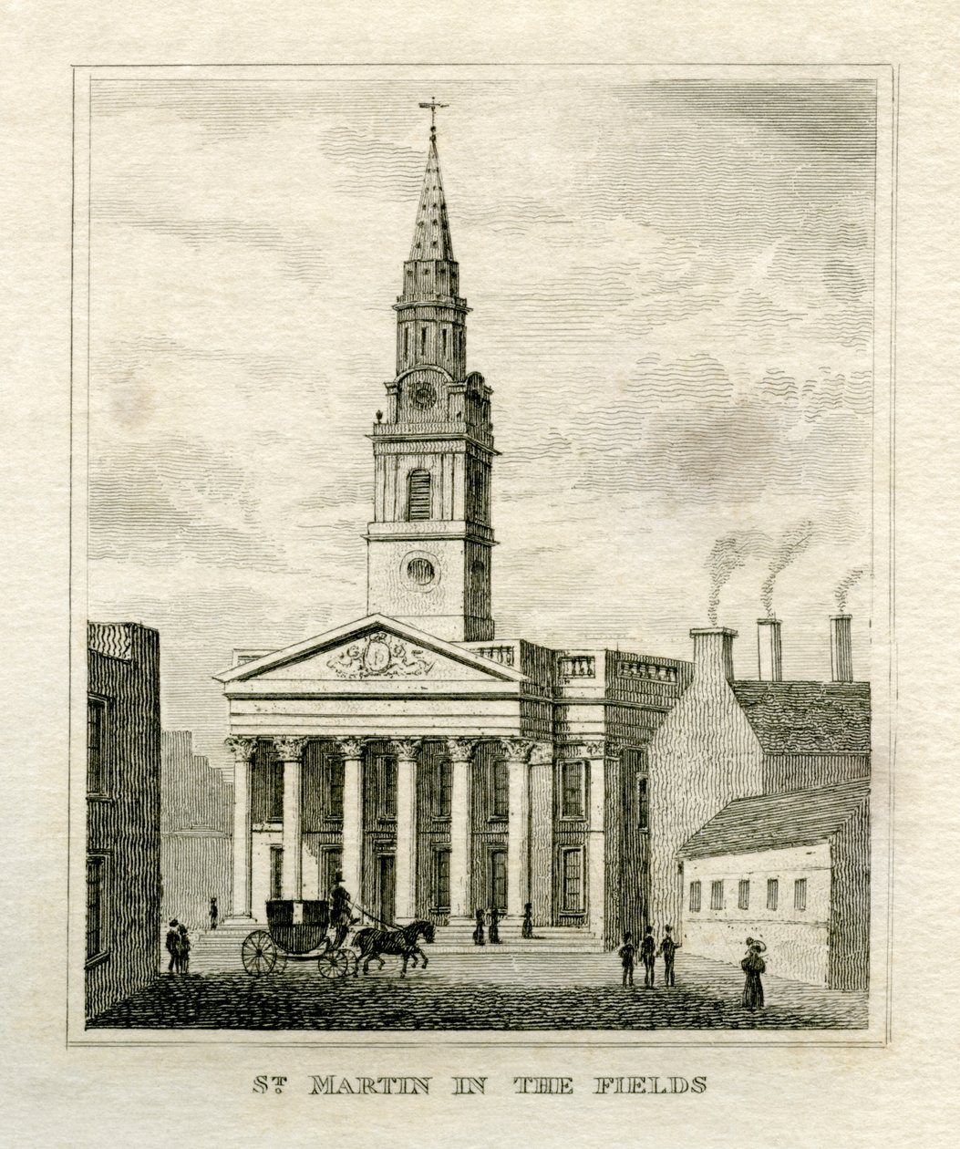 St Martin in the Fields av Unbekannt