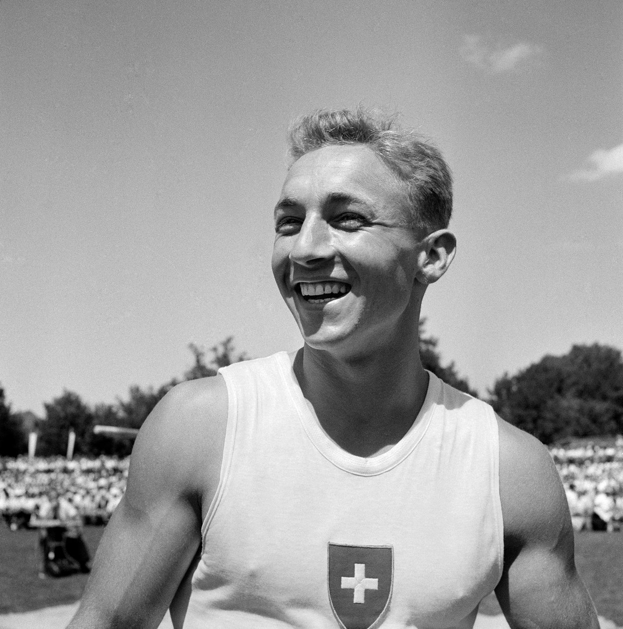 Switzerland Art Gymnastics Hans Eugster (s/hv-bilde) av Unbekannt